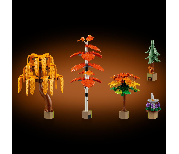 LEGO ICONS 11372 Jesienny ogród z chatką - 1473408 - zdjęcie 4